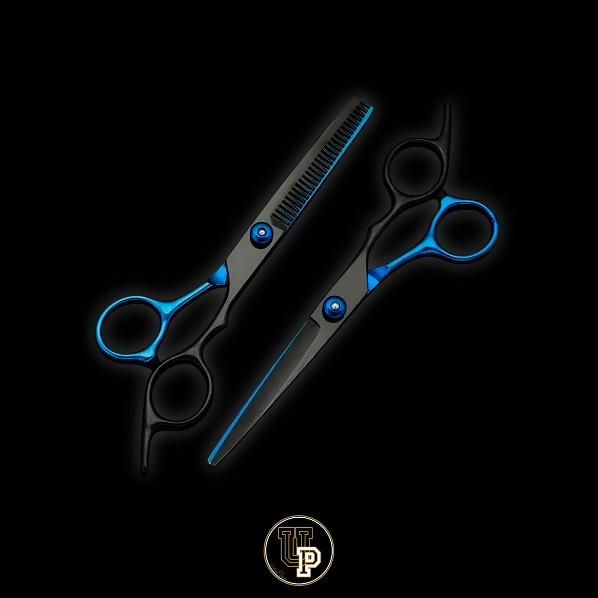 Kit tijeras Negro/Azul