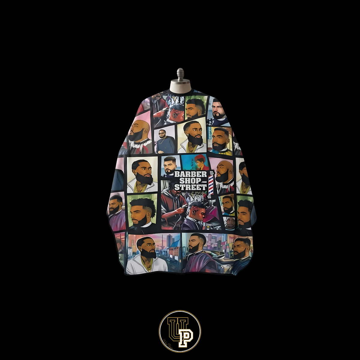 Capa Diseño Barber GTA 170x143cm